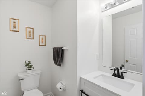 Bathroom at 10632 Ashview Drive, Fishers, IN