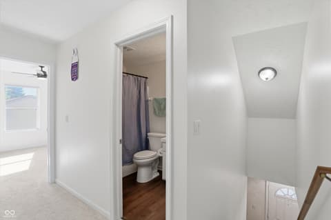Hallway at 10632 Ashview Drive, Fishers, IN