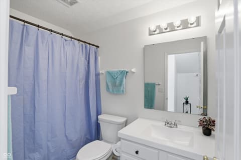 Bathroom at 10632 Ashview Drive, Fishers, IN