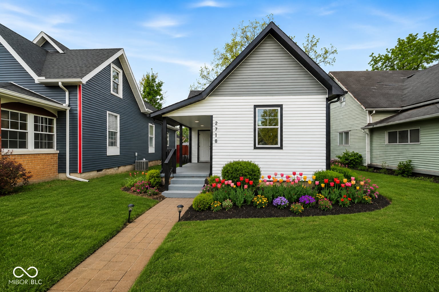 Front exterior at 2718 Station Street, Indianapolis, IN