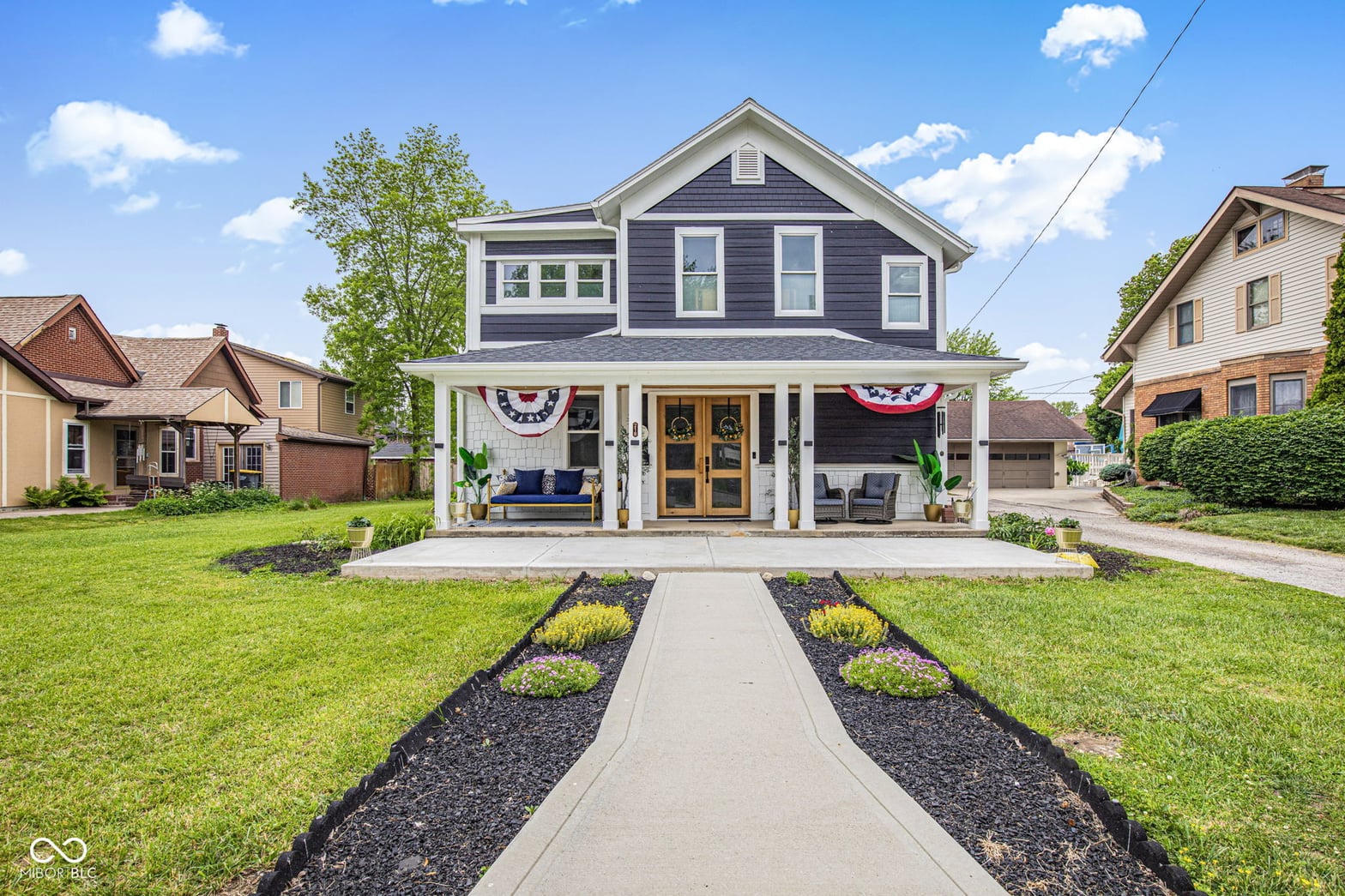 Front exterior at 218 N West Street, Tipton, IN