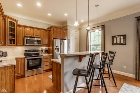 Kitchen at 207 Wakefield Way, Zionsville, IN