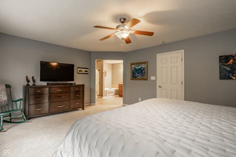 Bedroom at 207 Wakefield Way, Zionsville, IN