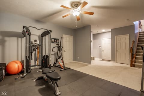 Exercise Room — 207 Wakefield Way, Zionsville, IN