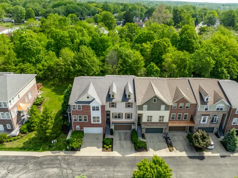 Aerial view at 207 Wakefield Way, Zionsville, IN