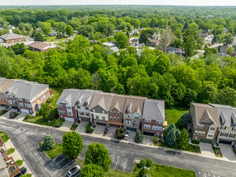 Aerial view at 207 Wakefield Way, Zionsville, IN
