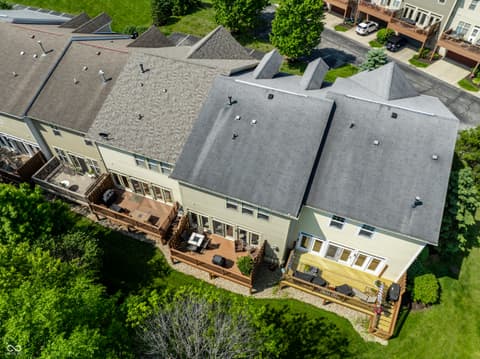 Aerial view at 207 Wakefield Way, Zionsville, IN