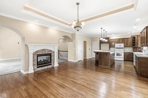 Dining room at 16495 Stony Ridge Drive, Noblesville, IN