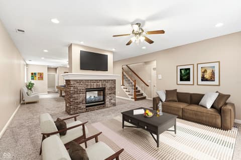 Basement at 16495 Stony Ridge Drive, Noblesville, IN