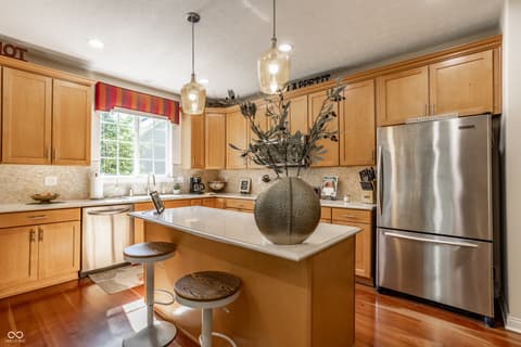 Kitchen at 2544 Milano Drive, Carmel, IN