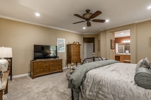 Primary bedroom at 2544 Milano Drive, Carmel, IN