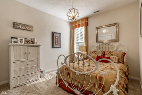 Bedroom at 2544 Milano Drive, Carmel, IN
