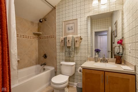 Bathroom at 2544 Milano Drive, Carmel, IN