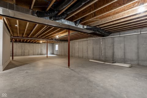 Basement at 2544 Milano Drive, Carmel, IN