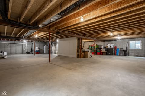 Basement at 2544 Milano Drive, Carmel, IN