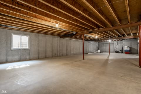 Basement at 2544 Milano Drive, Carmel, IN