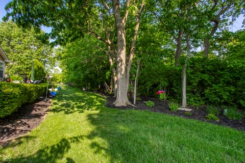 Yard at 2544 Milano Drive, Carmel, IN
