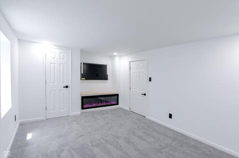 Living room at 3639 Adams Street, Indianapolis, IN