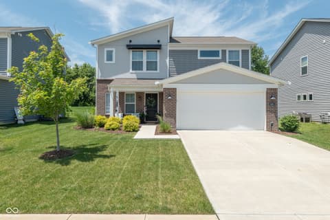 Front exterior at 4240 Evening Sky Way, Indianapolis, IN