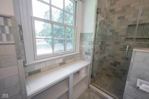 Primary bathroom at 3017 Lucann Street, Carmel, IN