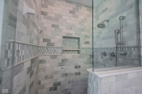 Primary bathroom at 3017 Lucann Street, Carmel, IN