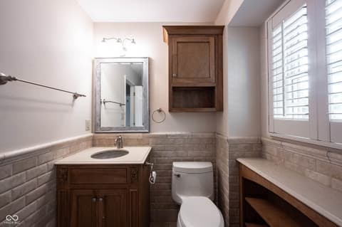 Bathroom at 3017 Lucann Street, Carmel, IN