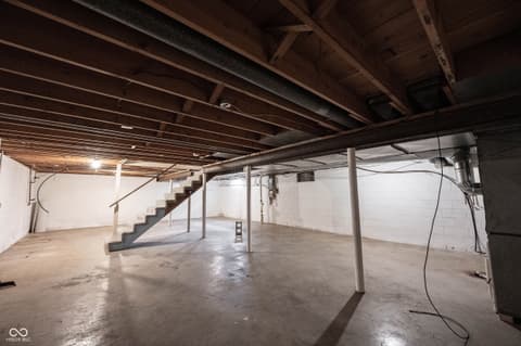 Basement at 3017 Lucann Street, Carmel, IN