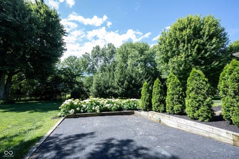 Yard at 3017 Lucann Street, Carmel, IN