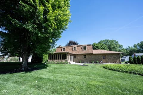 Backyard at 3017 Lucann Street, Carmel, IN