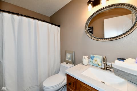 Bathroom at 9890 Sapphire Berry Lane, Fishers, IN