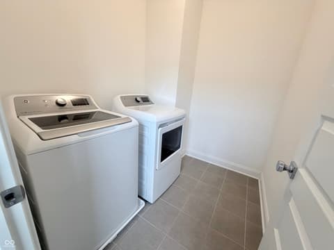 Laundry room at 6931 Pickett Place, Carmel, IN
