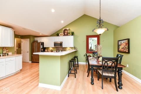 Kitchen at 13836 Rue Fontaine Lane, McCordsville, IN