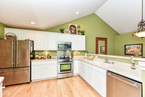 Kitchen at 13836 Rue Fontaine Lane, McCordsville, IN
