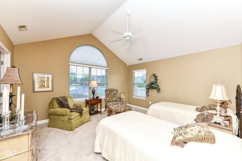 Bedroom at 13836 Rue Fontaine Lane, McCordsville, IN