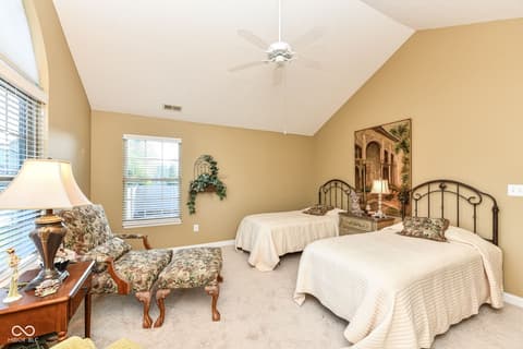 Bedroom at 13836 Rue Fontaine Lane, McCordsville, IN