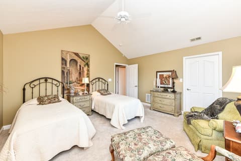 Bedroom at 13836 Rue Fontaine Lane, McCordsville, IN