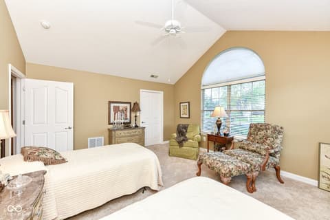 Bedroom at 13836 Rue Fontaine Lane, McCordsville, IN