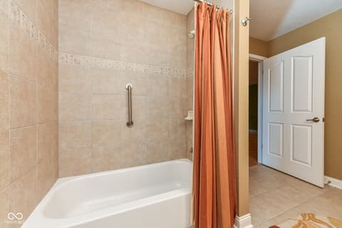 Bathroom at 13836 Rue Fontaine Lane, McCordsville, IN