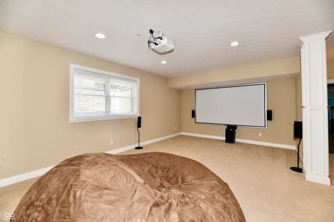 Media Room — 13558 Water Crest Drive, Fishers, IN