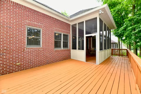 Outdoor living area at 13558 Water Crest Drive, Fishers, IN