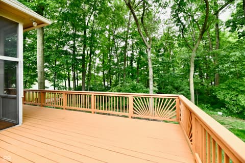 Outdoor living area at 13558 Water Crest Drive, Fishers, IN
