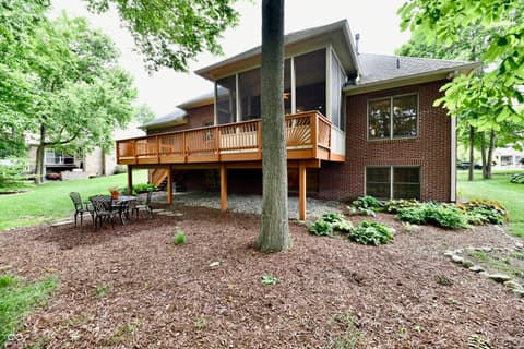 Backyard at 13558 Water Crest Drive, Fishers, IN