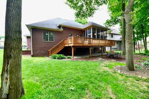 Backyard at 13558 Water Crest Drive, Fishers, IN
