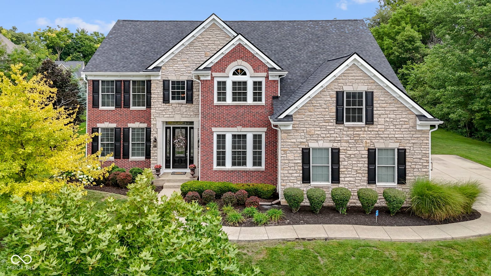 Front exterior at 14940 Silent Bluff Court, Fishers, IN
