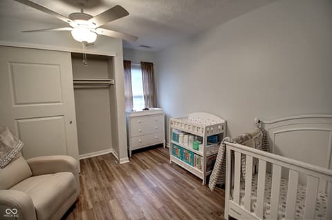 Bedroom at 3747 Riverwood Drive, Indianapolis, IN