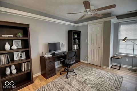 Bedroom at 3747 Riverwood Drive, Indianapolis, IN