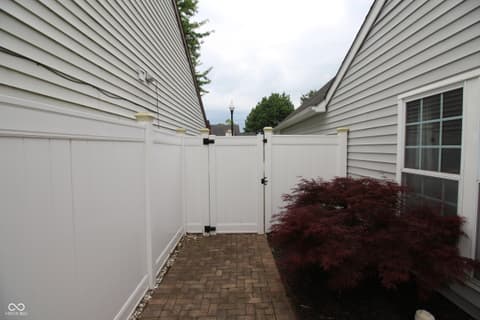 Yard at 3747 Riverwood Drive, Indianapolis, IN