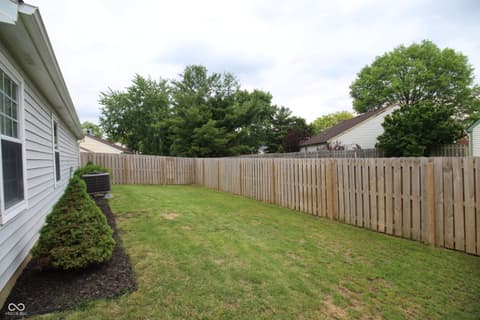 Yard at 3747 Riverwood Drive, Indianapolis, IN