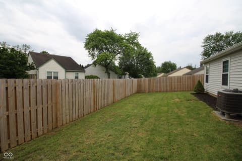 Yard at 3747 Riverwood Drive, Indianapolis, IN