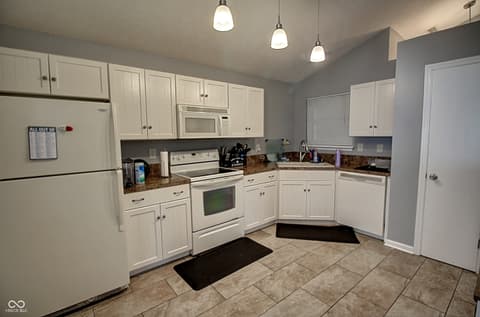 Kitchen at 3747 Riverwood Drive, Indianapolis, IN